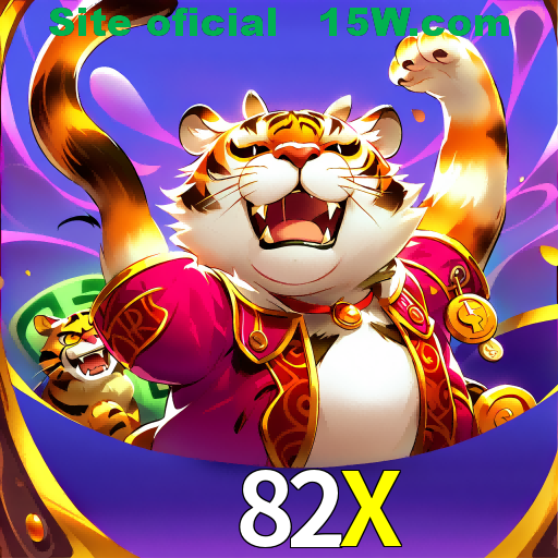 Imagem promocional da 82X mostrando a plataforma e suas vantagens